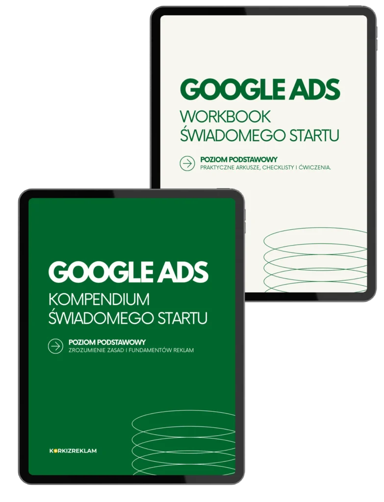 GOOGLE ADS ZESTAW <br> ŚWIADOMEGO STARTU